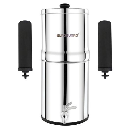 Premium Gravity Water Filtration System | 304 Stainless Steel