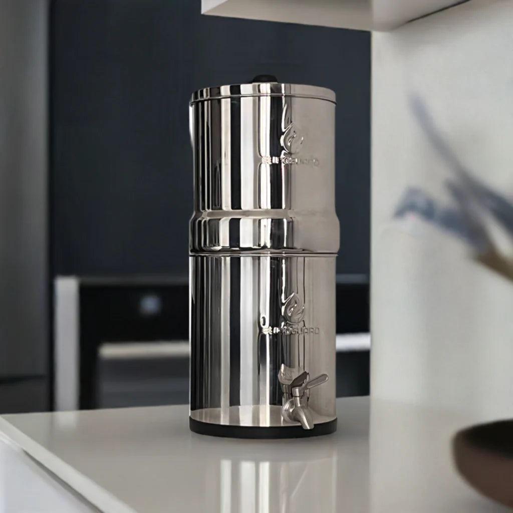 Premium Gravity Water Filtration System | 304 Stainless Steel