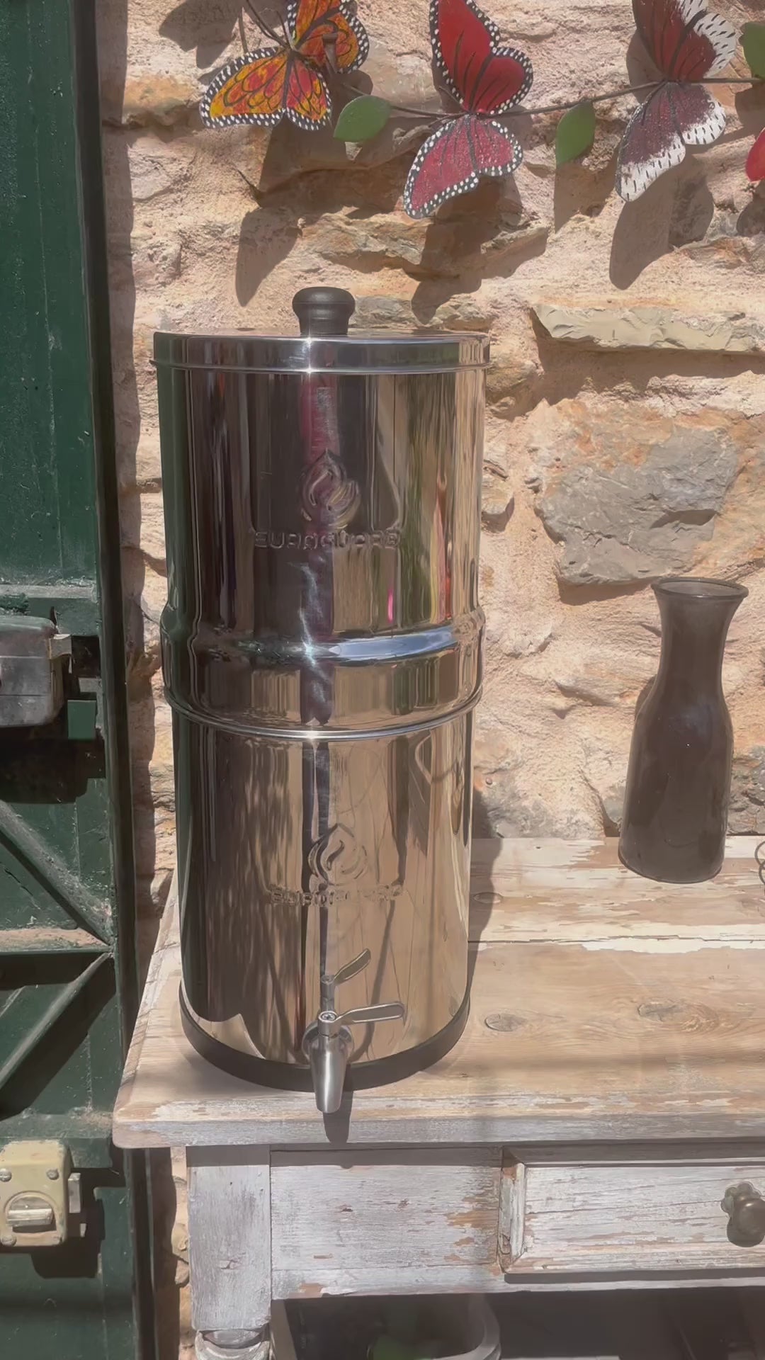 Premium Gravity Water Filtration System | 304 Stainless Steel